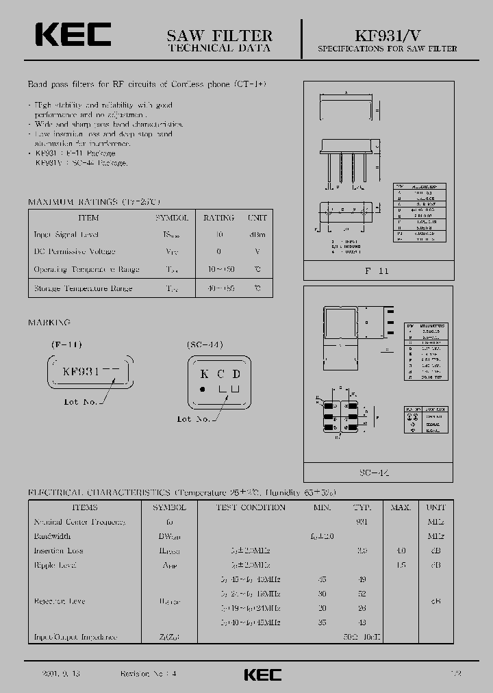KF931_248020.PDF Datasheet