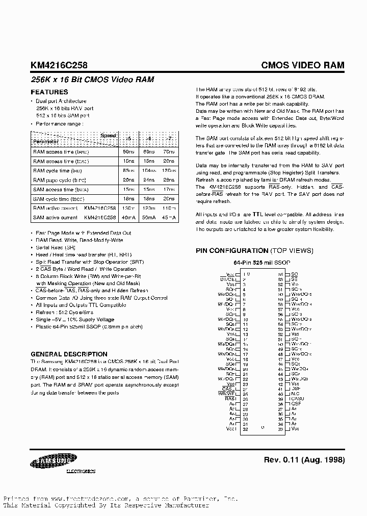 KM4216C258_299185.PDF Datasheet