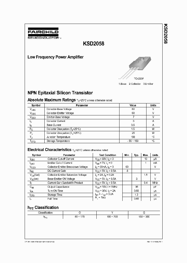 KSD2058_257749.PDF Datasheet