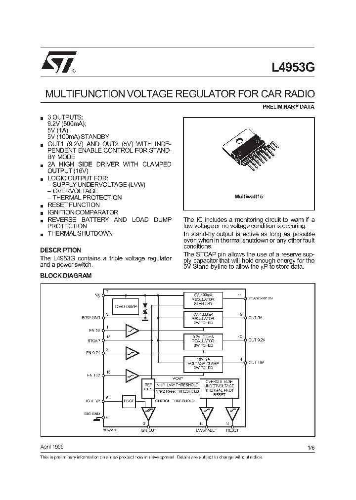 L4953G_162661.PDF Datasheet