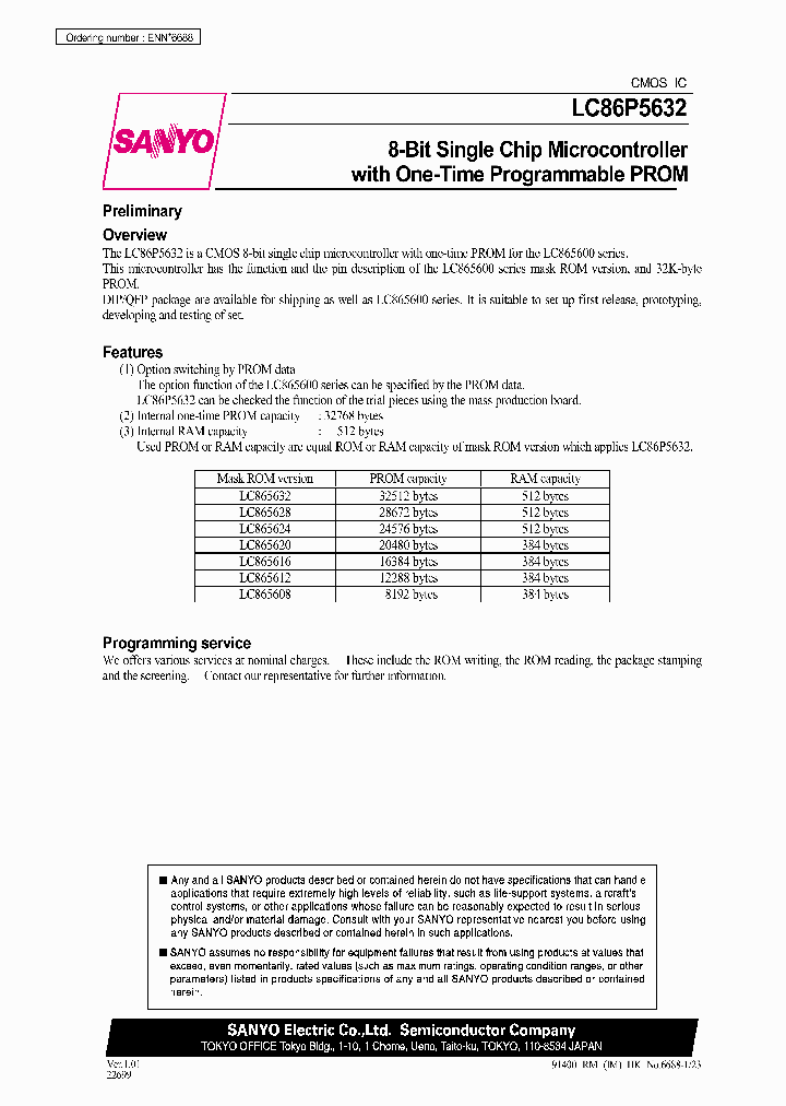 LC86P5632_242293.PDF Datasheet