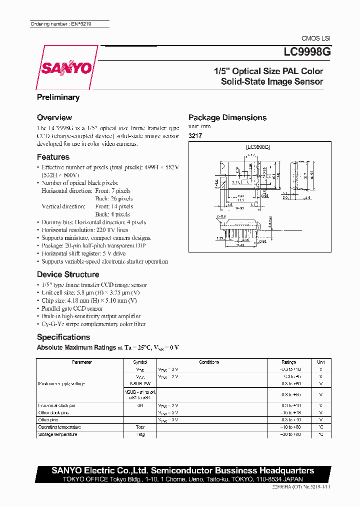 LC9998G_245405.PDF Datasheet