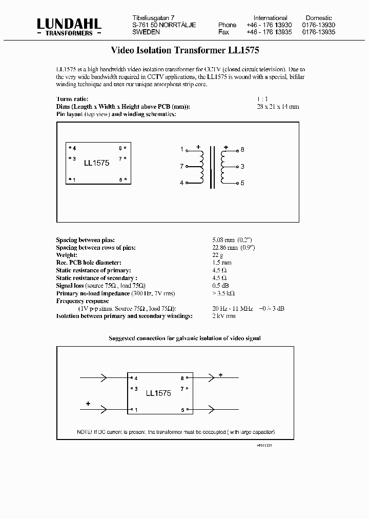 LL1575_304977.PDF Datasheet