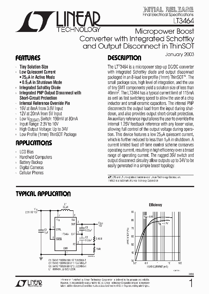 LT3464_267625.PDF Datasheet