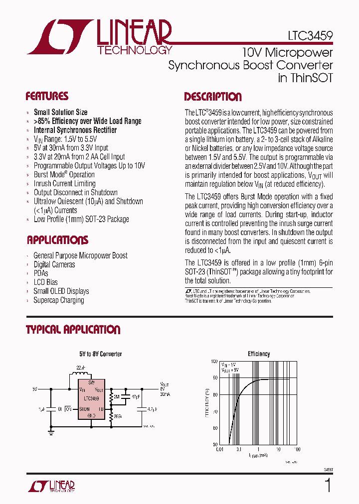 LTC3459_274958.PDF Datasheet