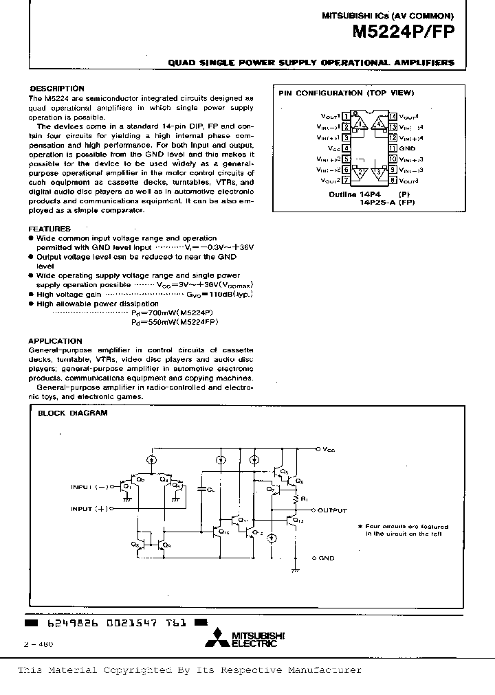 M5224P_284278.PDF Datasheet