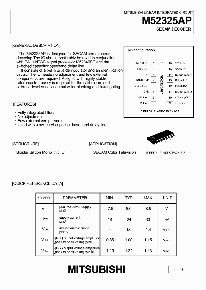 M52325AP_297097.PDF Datasheet