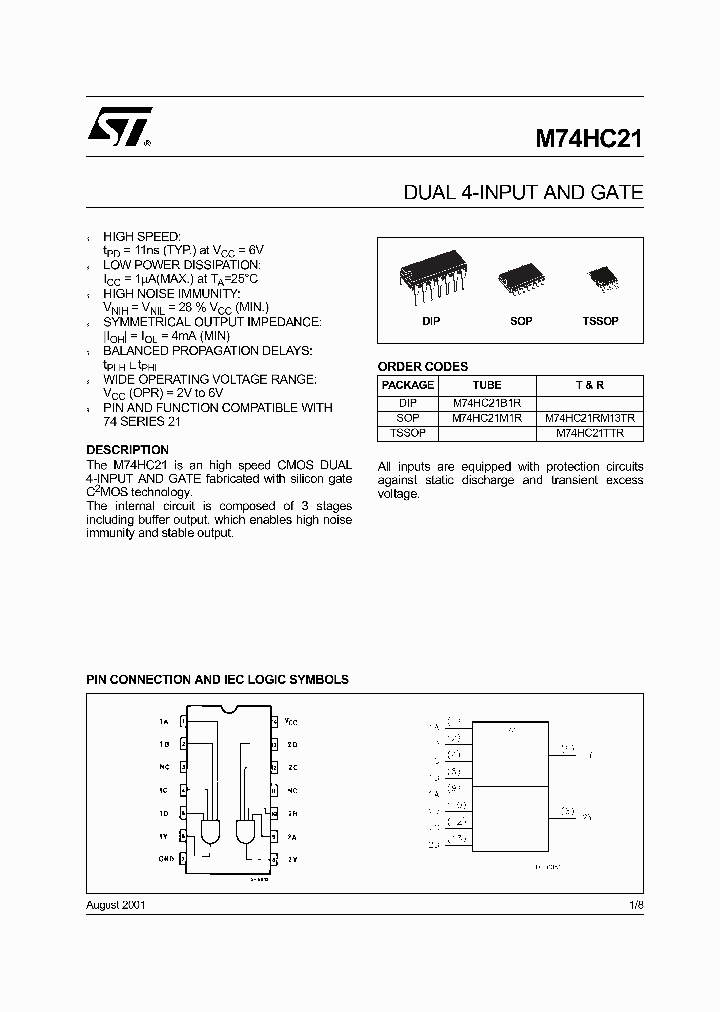 M74HC21B1_157263.PDF Datasheet