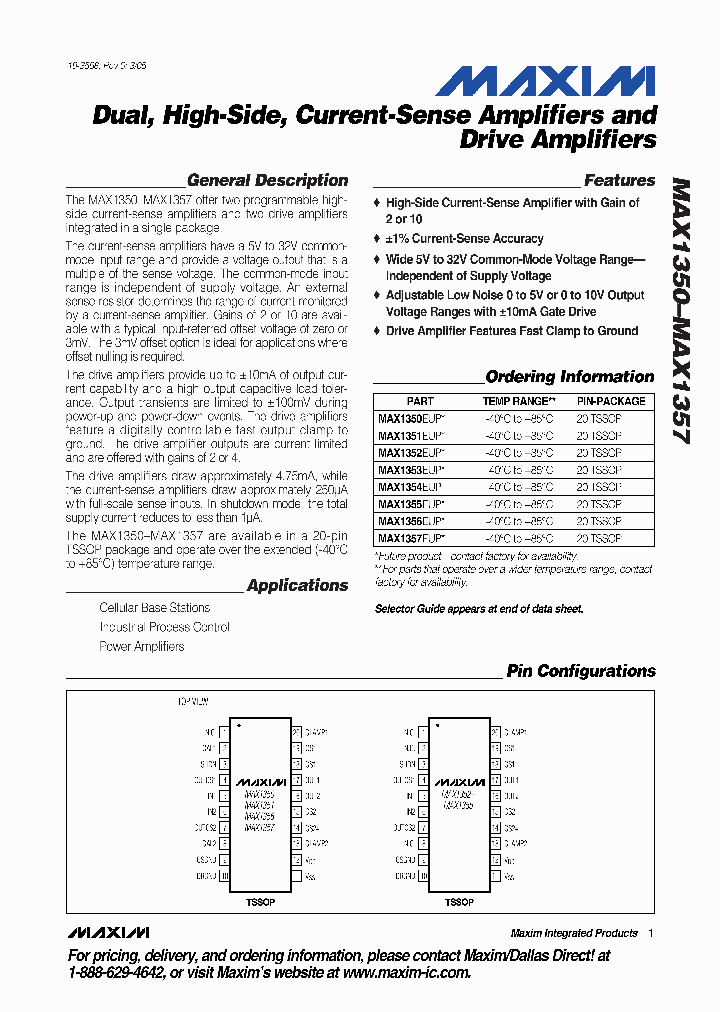 MAX1357_277025.PDF Datasheet