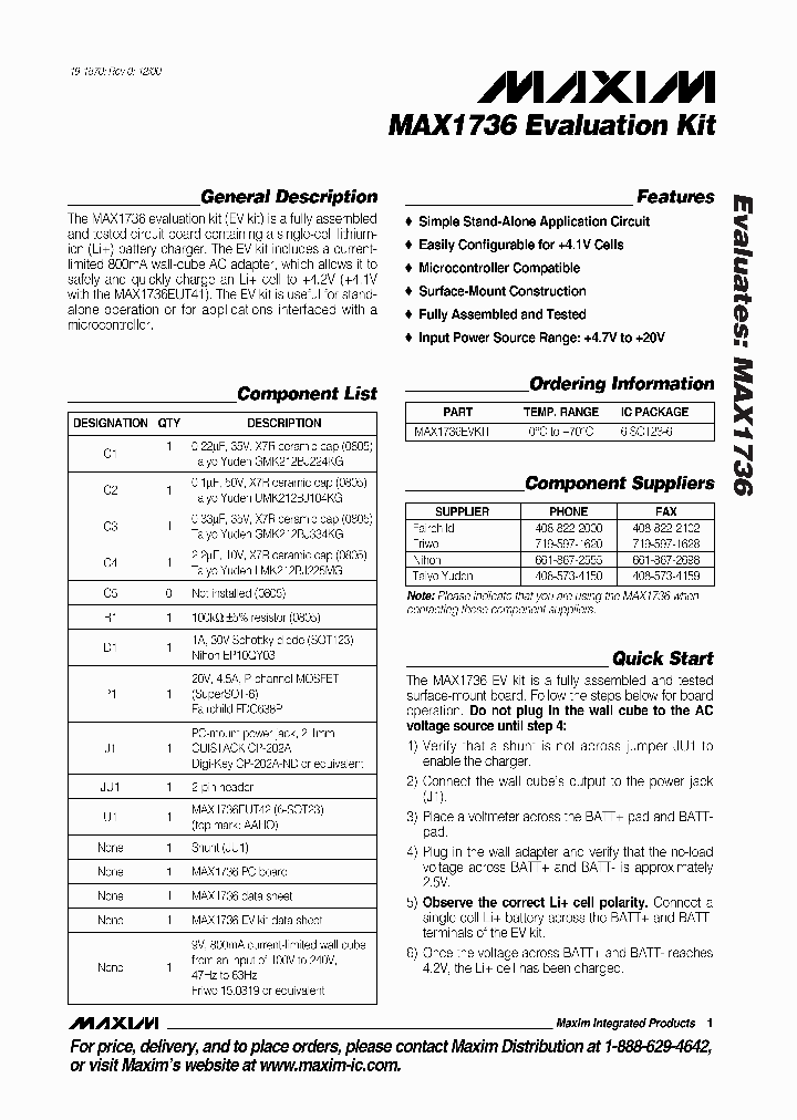 MAX1736EVKIT_287519.PDF Datasheet