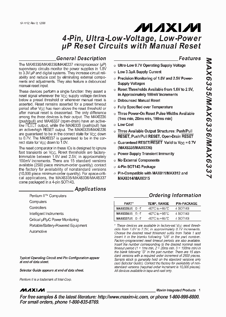 MAX6335US20D3-T_58850.PDF Datasheet
