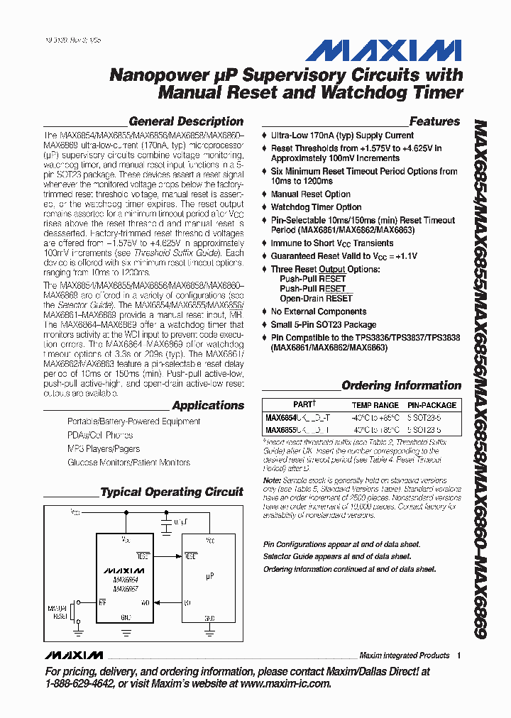 MAX6864_200544.PDF Datasheet