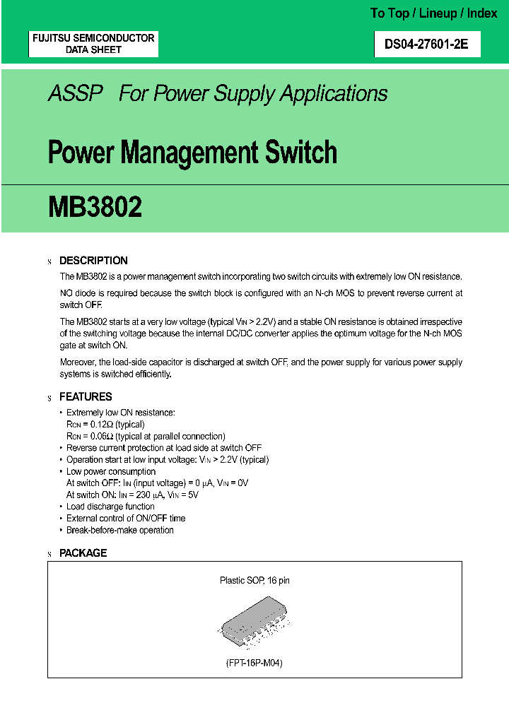 MB3802_239916.PDF Datasheet