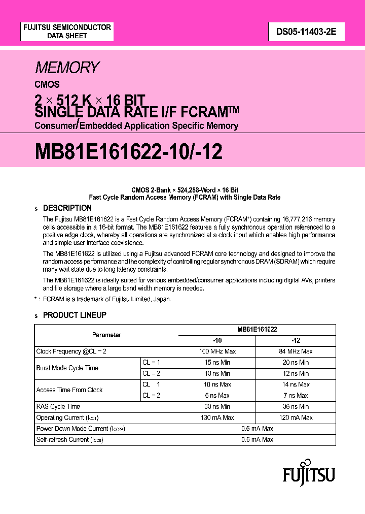 MB81E161622-12_296924.PDF Datasheet
