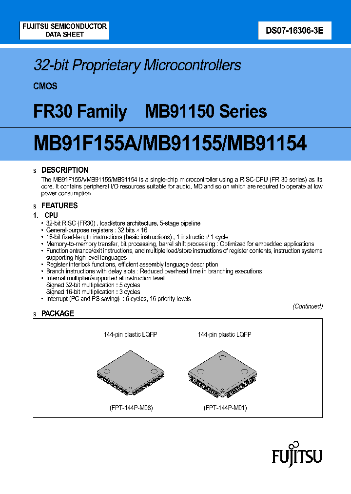 MB91155_99634.PDF Datasheet