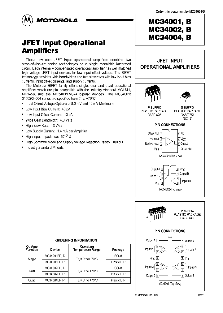 MC34001_134488.PDF Datasheet