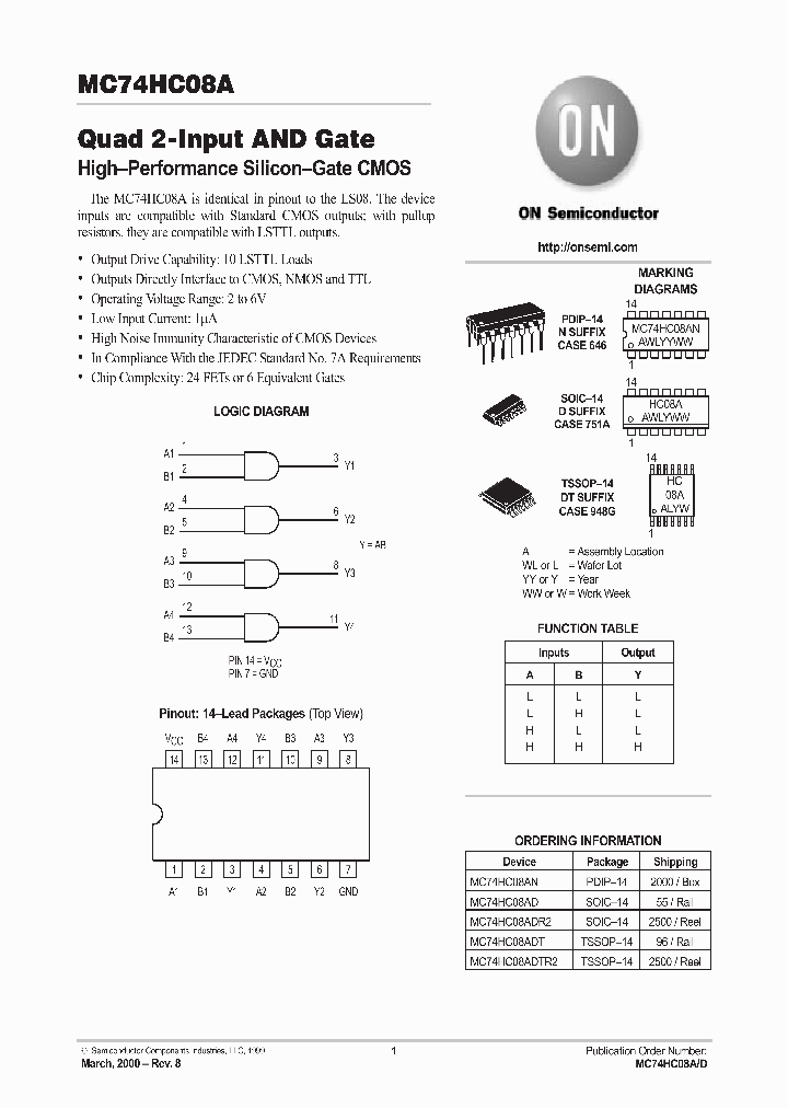 MC74HC08A_279937.PDF Datasheet