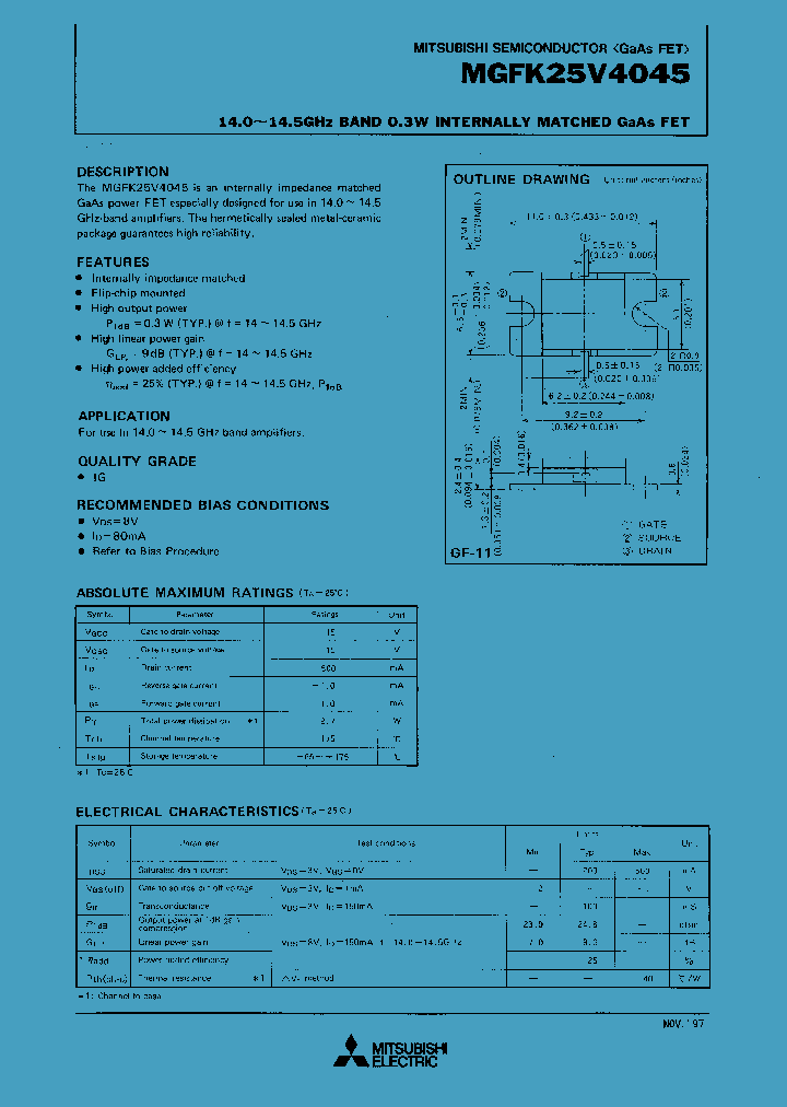 MGFK25V4045_297886.PDF Datasheet