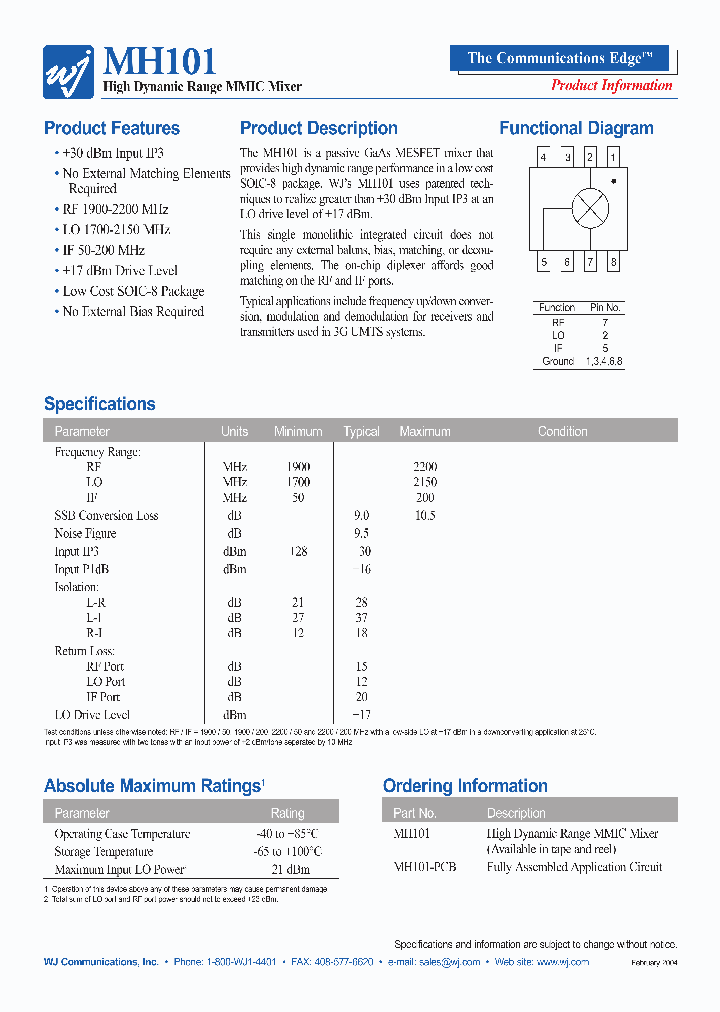 MH101_226697.PDF Datasheet