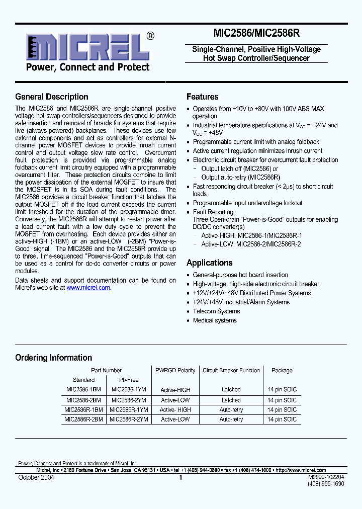 MIC2586_299183.PDF Datasheet