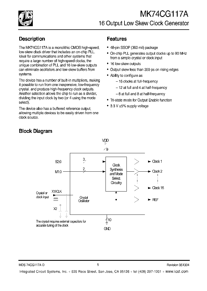 MK74CG117_287243.PDF Datasheet