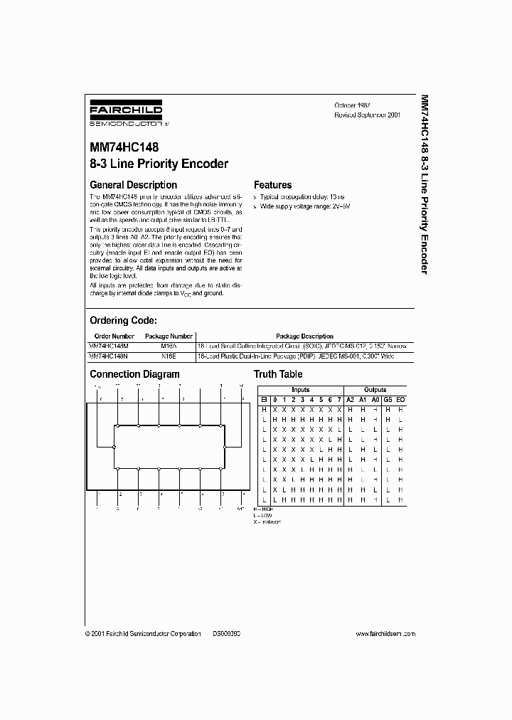 MM74HC148_255546.PDF Datasheet