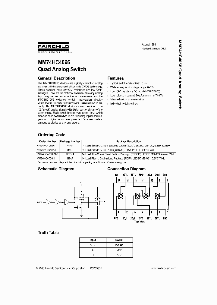 MM74HC4066_278831.PDF Datasheet