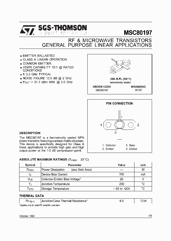 MSC80197_280751.PDF Datasheet