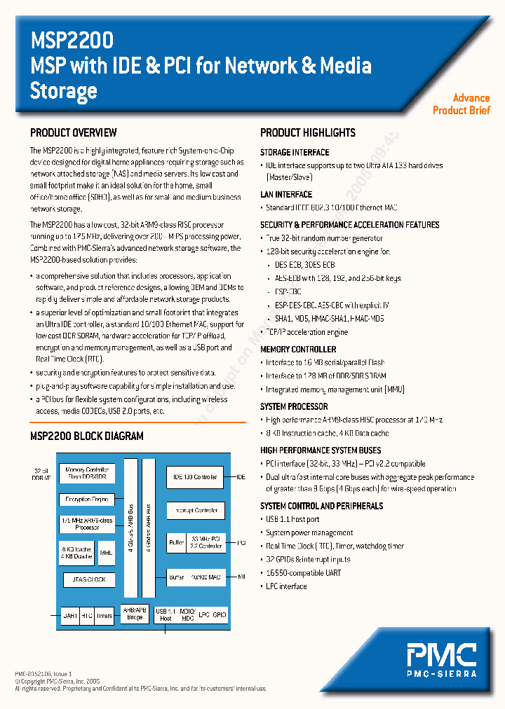 MSP2200_278433.PDF Datasheet