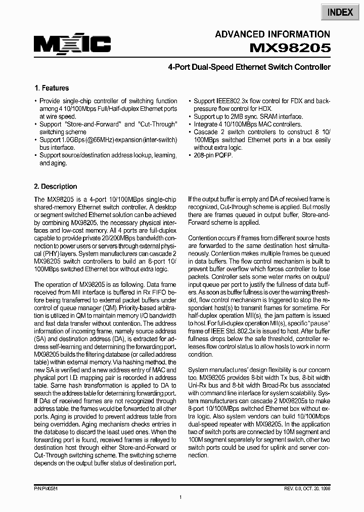 MX98205_287484.PDF Datasheet