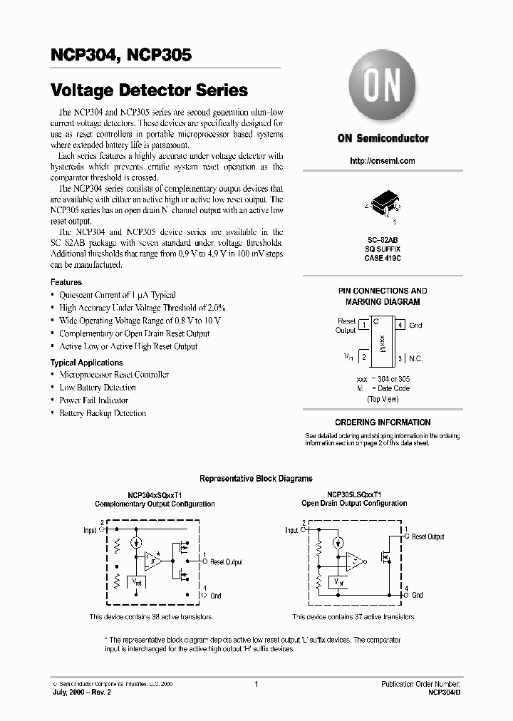 NCP305_277826.PDF Datasheet