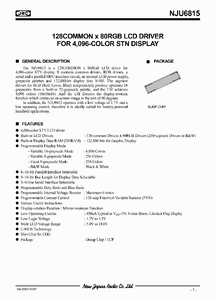 NJU6815_238406.PDF Datasheet