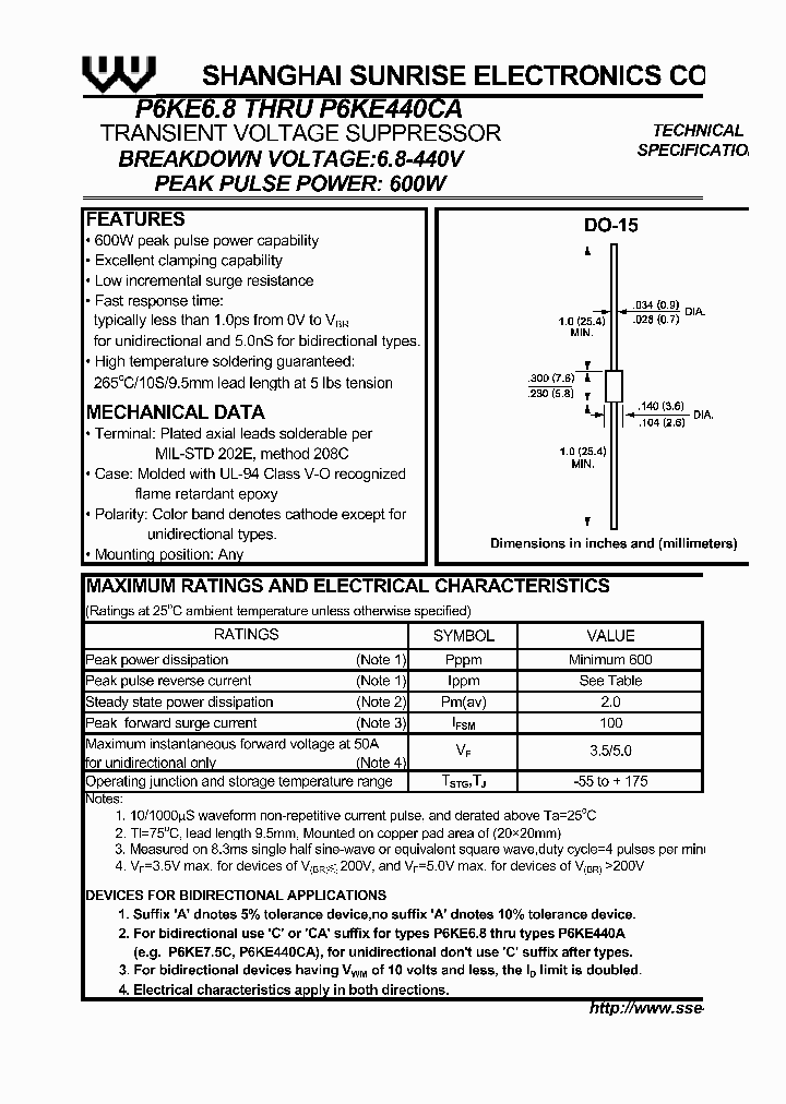 P6KE39_253966.PDF Datasheet