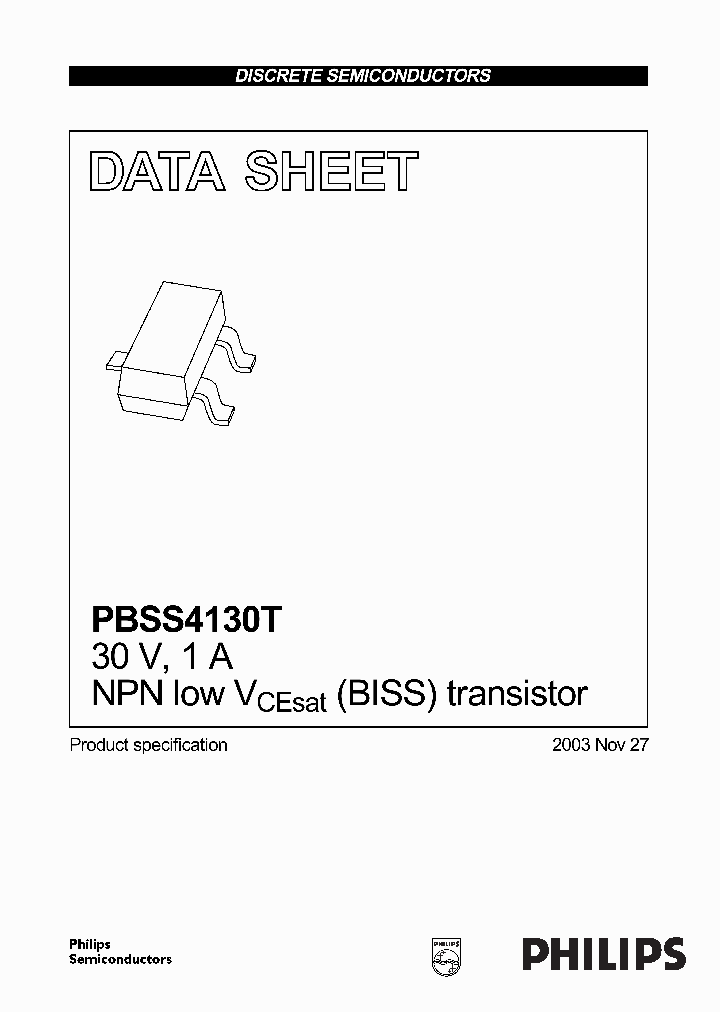 PBSS4130T_266263.PDF Datasheet