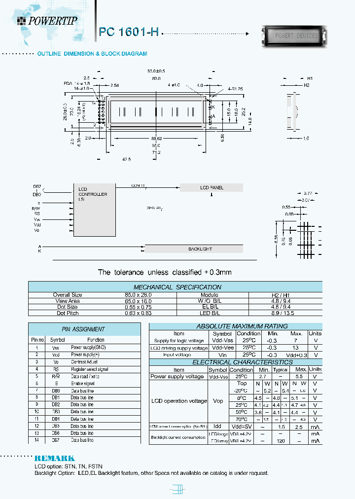 PC1601H_216726.PDF Datasheet