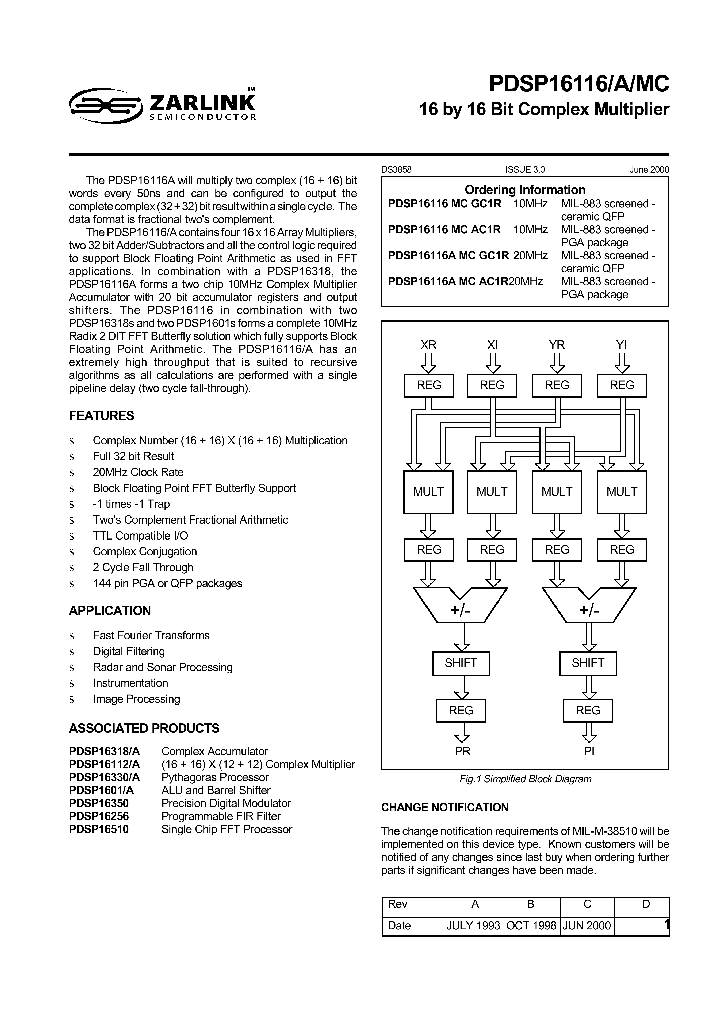 PDSP16116MC_282312.PDF Datasheet