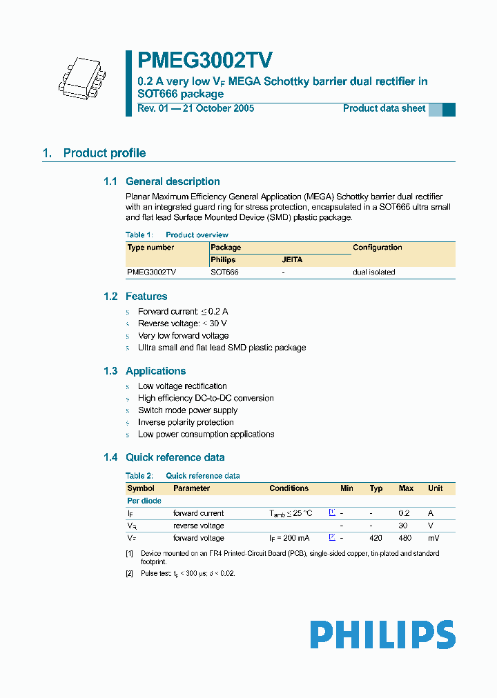 PMEG3002TV_285352.PDF Datasheet