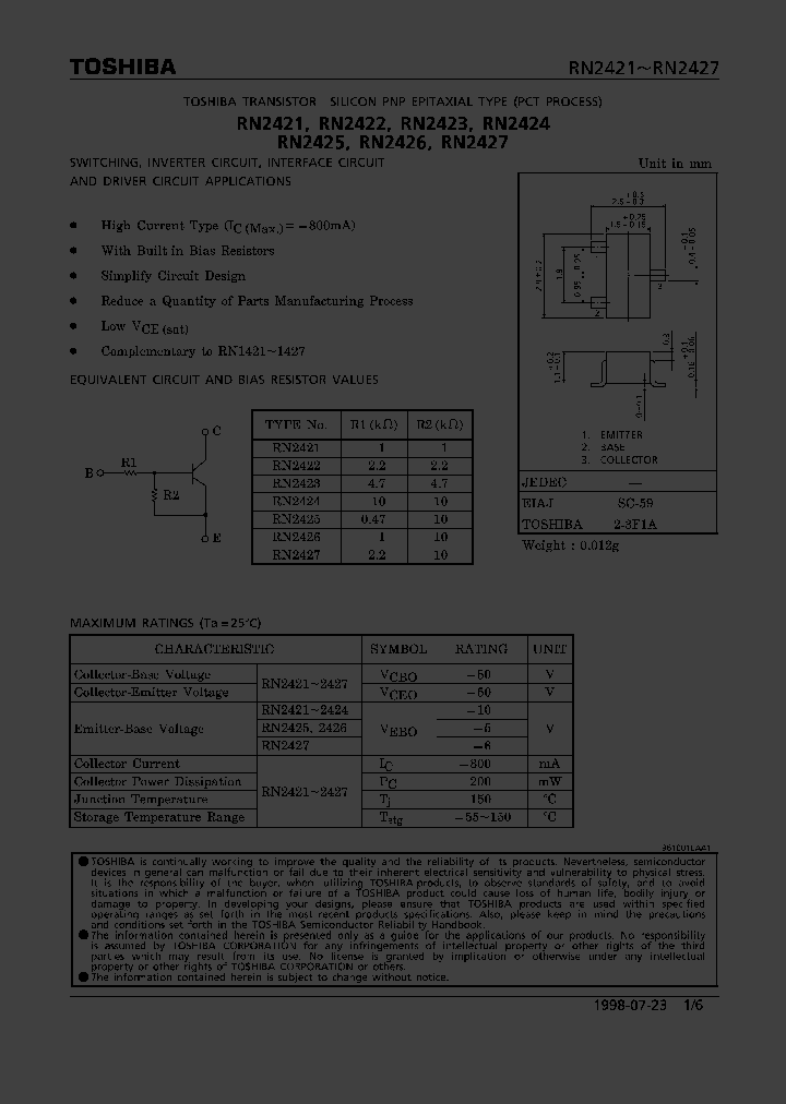 RN2425_275726.PDF Datasheet