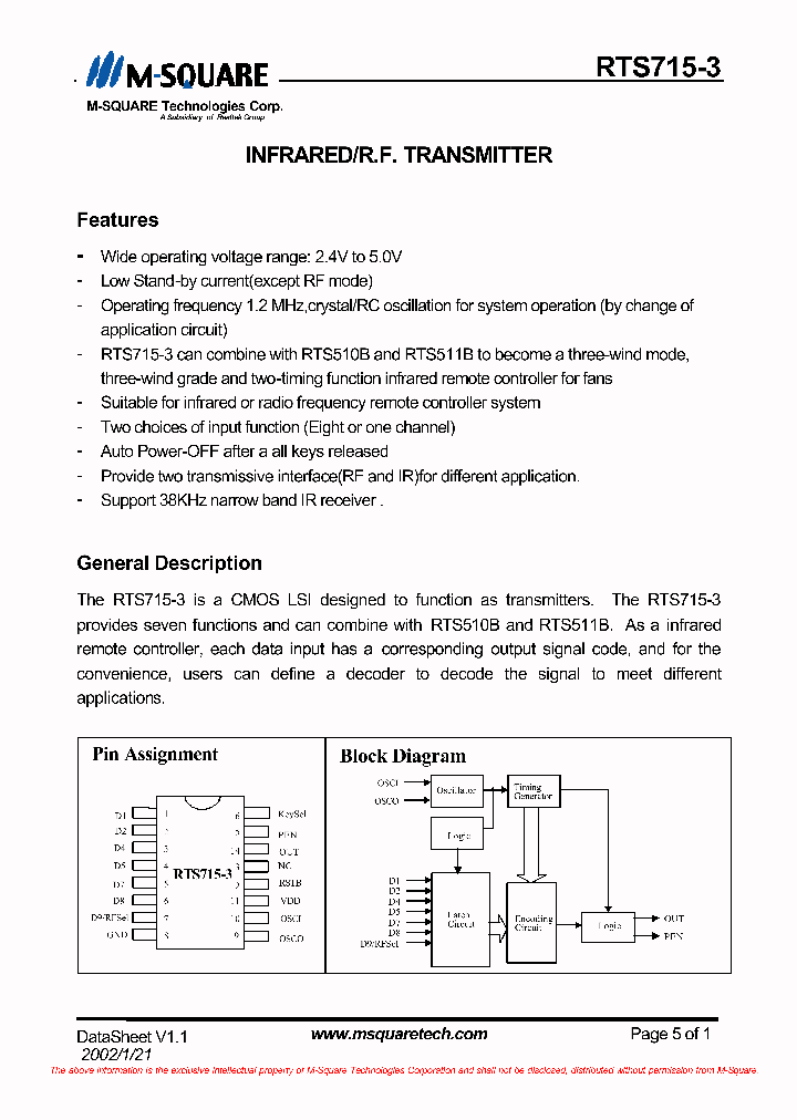 RTS715-3_201757.PDF Datasheet