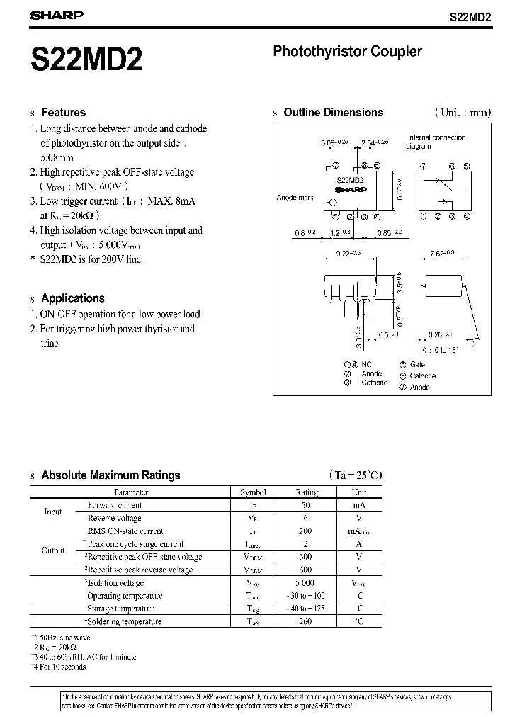 S22MD2_274944.PDF Datasheet