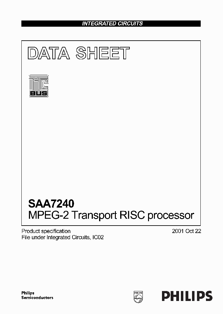 SAA7240_283989.PDF Datasheet