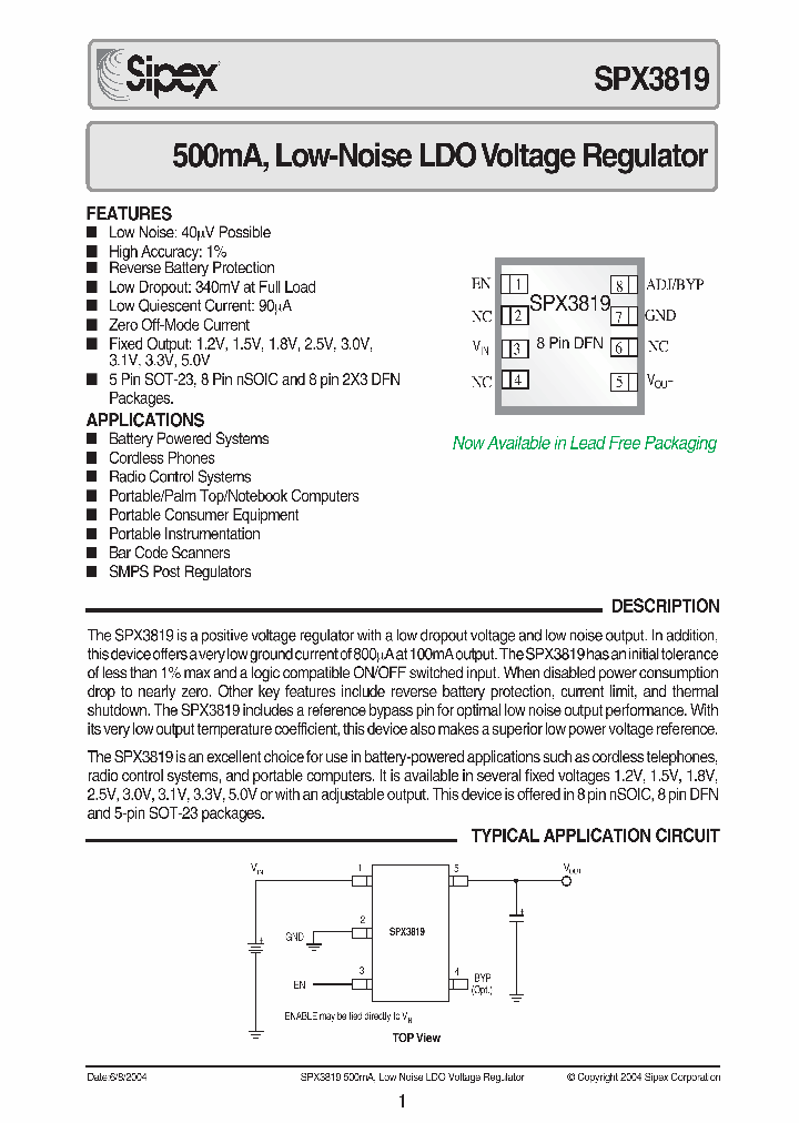 SPX3819_290725.PDF Datasheet