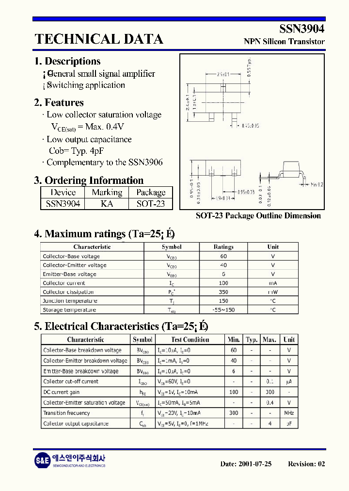 SSN3904_279165.PDF Datasheet