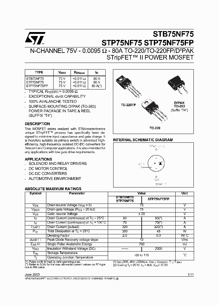 STP75NF75_259972.PDF Datasheet