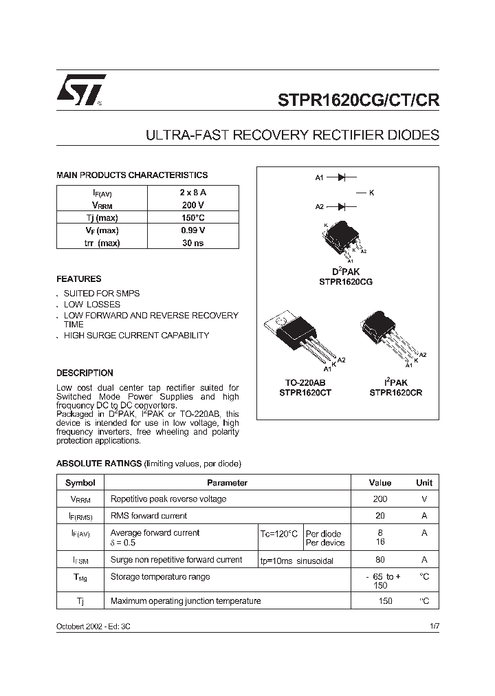 STPR1620CR_281492.PDF Datasheet