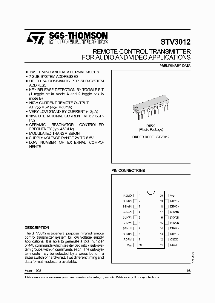 STV3012_293270.PDF Datasheet