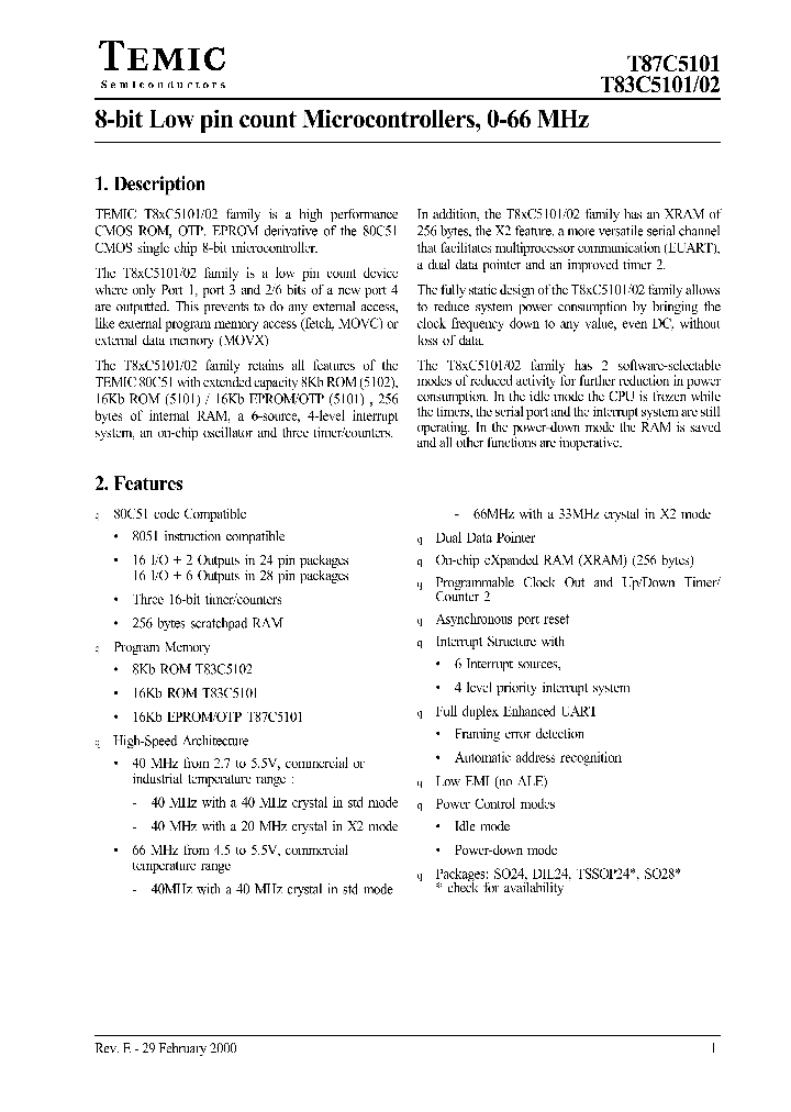 T87C5101_201810.PDF Datasheet