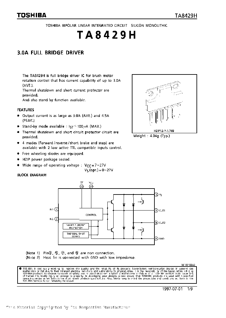 TA8429H_239385.PDF Datasheet