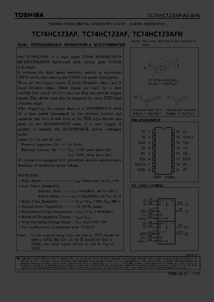 TC74HC123AFN_274840.PDF Datasheet