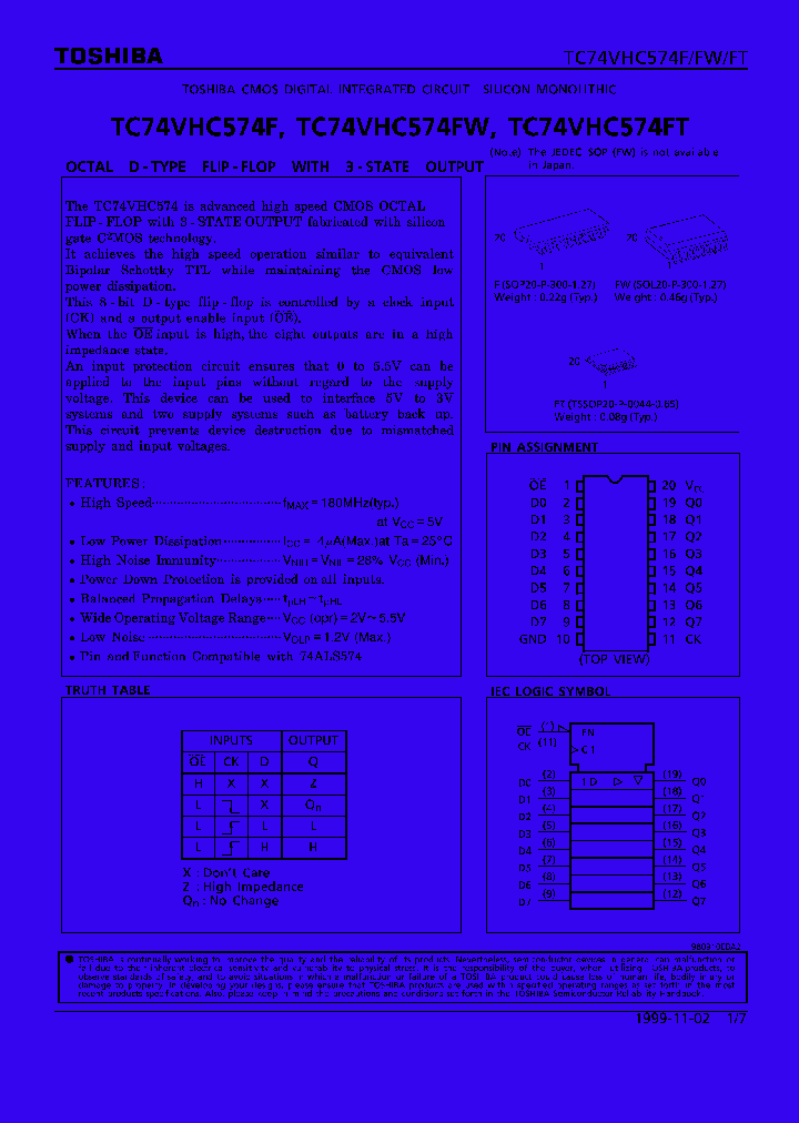 TC74VHC574FT_279482.PDF Datasheet